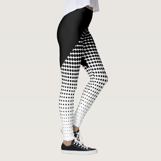 Black Wrap Leggings (Right)