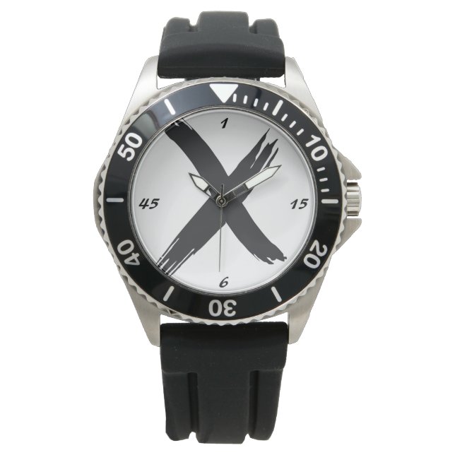 Black Xwatch  Watch (Front)
