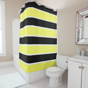 Black, Yellow and White Stripes
