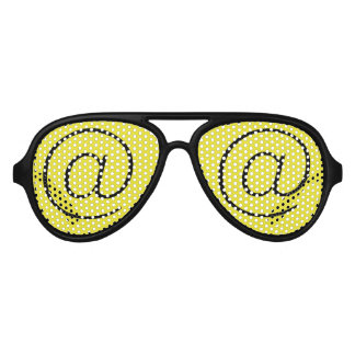 @ Black Yellow Aviator Party Shades, Sunglass Aviator Sunglasses