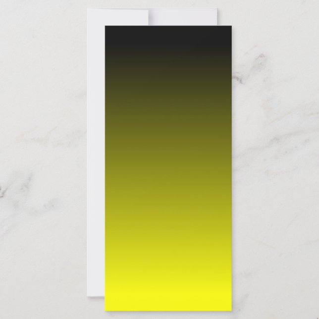 Black Yellow Ombre (Front)