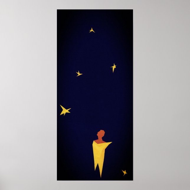 Black Yellow Stargazer EQUILIBRIUM Poster (Front)
