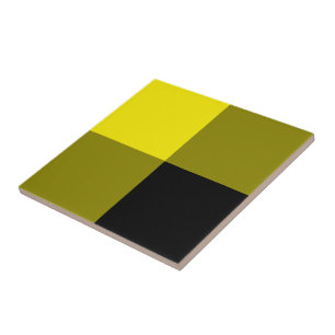 Black & Yellow Tile