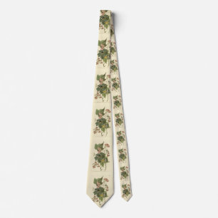 Black & Yellow Warblers Audubon's Birds of America Tie