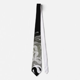 Black Ying Yang Tie