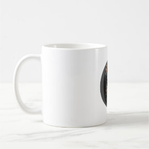 black yorkshire terrier coffee mug
