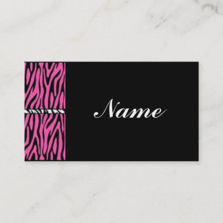 Black Zebra Business Card