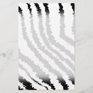 Black Zebra Print Pattern.