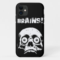 Black Zombie Cerveaux iPhone 5 Coque Style Romero