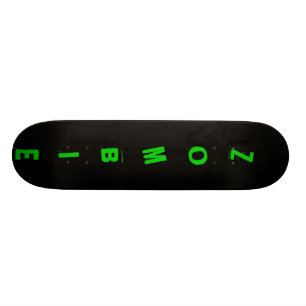 black, ZOMBIE Skateboard