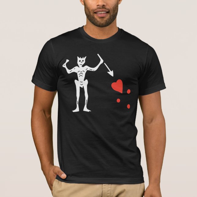Blackbeard Flag T Shirt (Front)