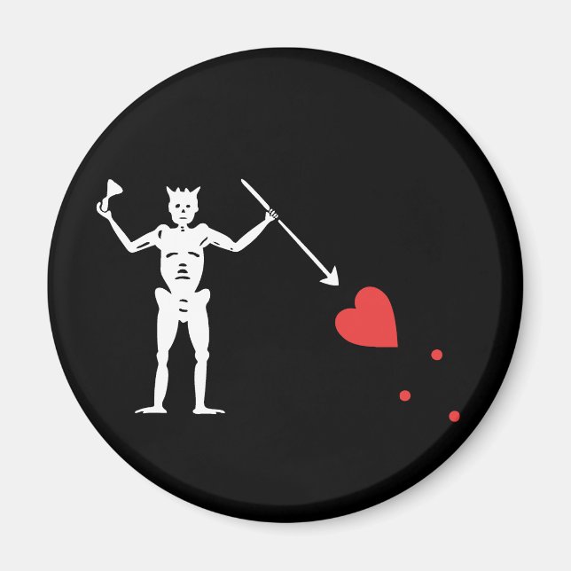 Blackbeard Magnet (Front)
