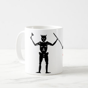 Blackbeard Pirate flag Coffee Mug