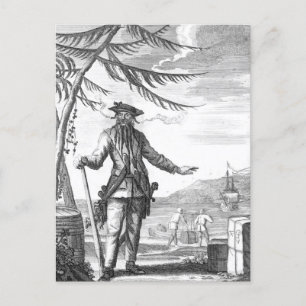 Blackbeard Postcard