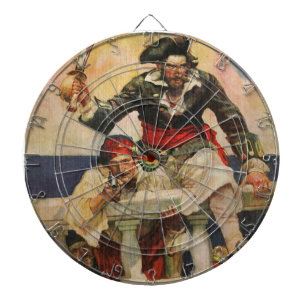Blackbeard The Buccaneer Dartboard