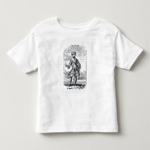 Blackbeard the Pirate, from 'A General History of Toddler T-shirt