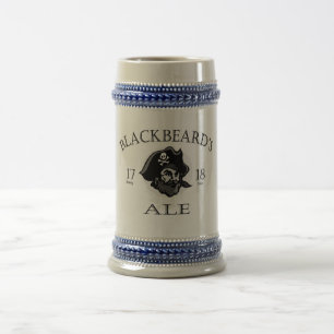 Blackbeard's Ale Beer Stein