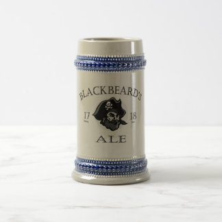 Blackbeard's Ale Beer Stein