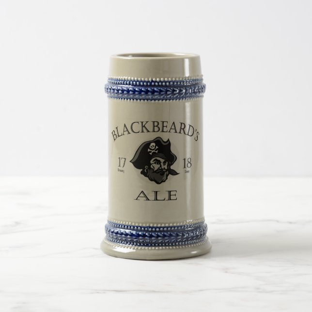 Blackbeard's Ale Beer Stein (Center)