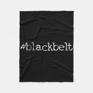Blackbelt Karate Taekwondo Mma Martial Arts  Fleece Blanket
