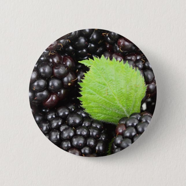 Blackberries 2 Inch Round Button (Front)