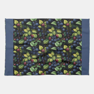 Blackberries Kitchen Towel