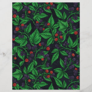 Blackberries on dark grey