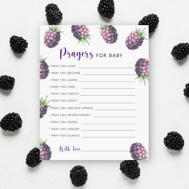 Blackberries - prayers for baby (Creator Uploaded)