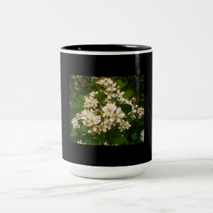 Blackberry Blossom Two-Tone Coffee Mug