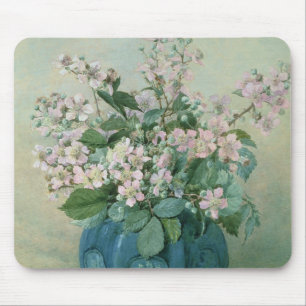 Blackberry Blossoms Mouse Pad