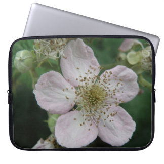 Blackberry Flower Macro Laptop Sleeve