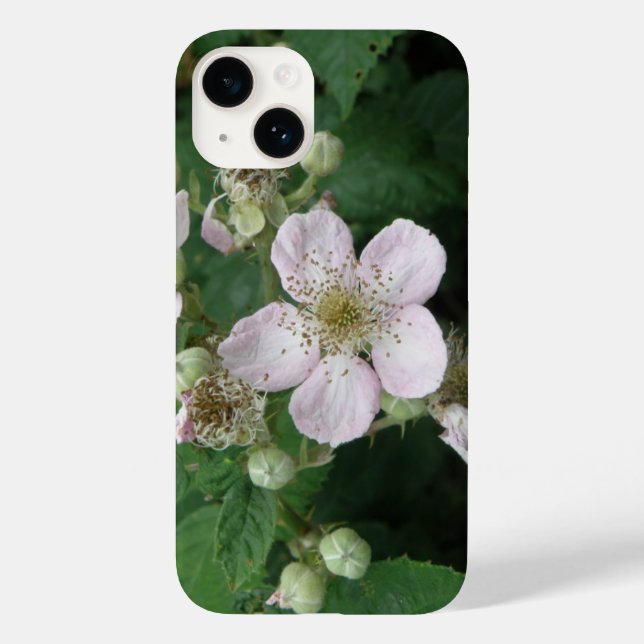 Blackberry Flowers Case-Mate iPhone Case (Back)