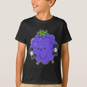 Blackberry, Fruit Costume Workout Bodybuilding Lif T-Shirt