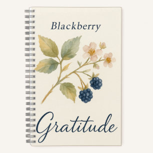 Blackberry — Gratitude  Notebook