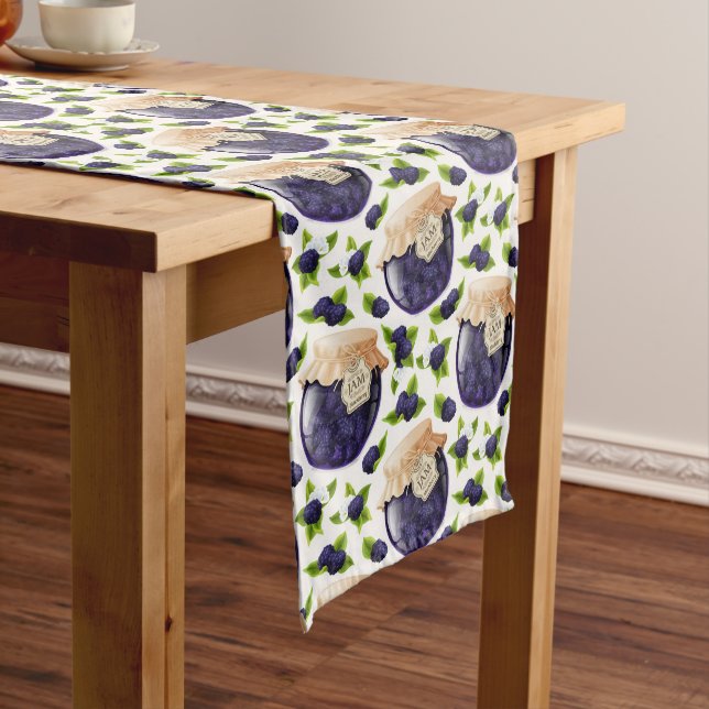 Blackberry Jam Long Table Runner (In Situ)