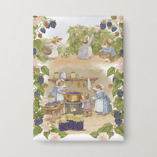 Blackberry Jam Mice Cottagecore