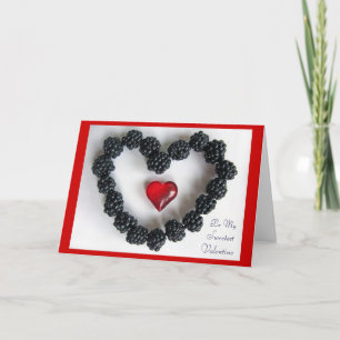 Blackberry Love Holiday Card