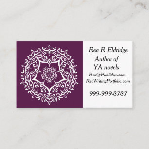 Blackberry Mandala Business Card