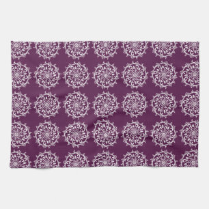 Blackberry Mandala Kitchen Towel