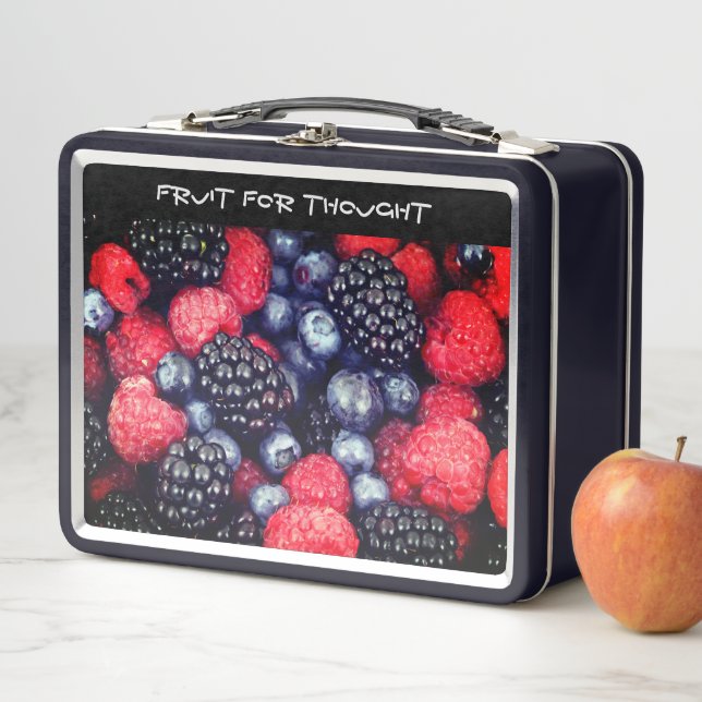 Blackberry Mix it up - Metal Lunch Box (In Situ)