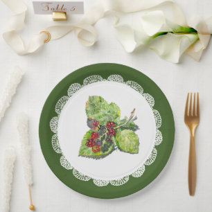 BlackBerry Paper Plate