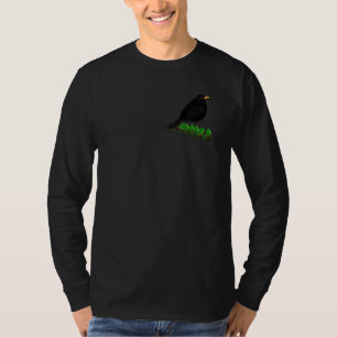 Blackbird Bird Bird Birdwatcher Animal Biologist T-Shirt
