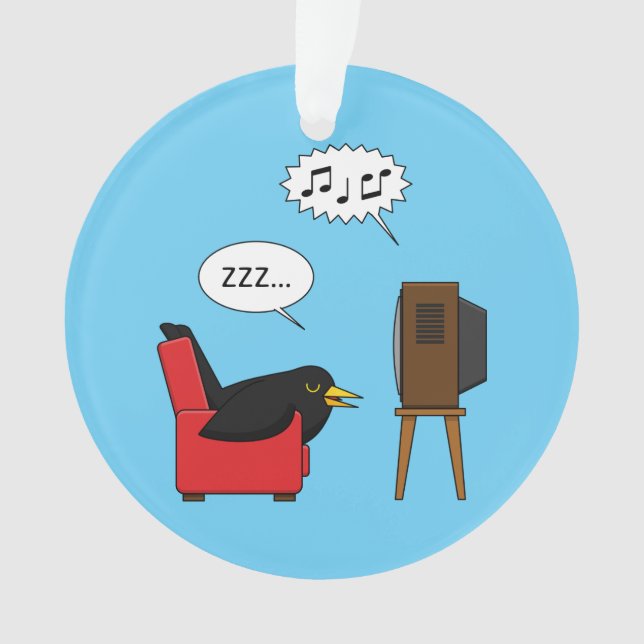 Blackbird Dormir devant la bande dessinée de la té (devant)