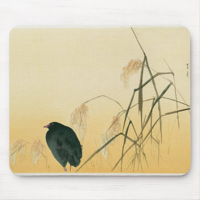 Blackbird, Edo Period Mouse Pad (Front)
