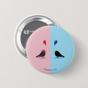 Blackbird Finding Your Other Half 2 Inch Round Button