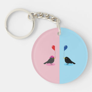Blackbird Finding Your Other Half Keychain