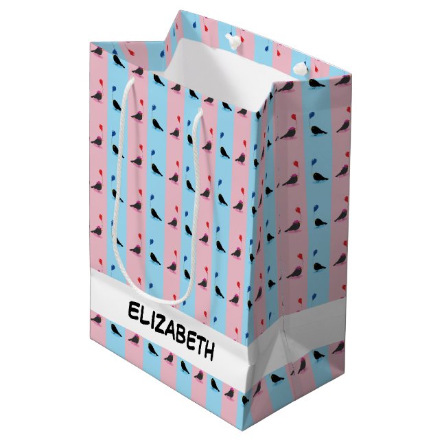 Blackbird Finding Your Other Half Medium Gift Bag (Front Angled)