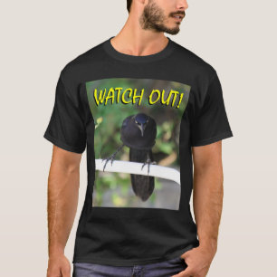 Blackbird-Grackle Watch Out! T-Shirt