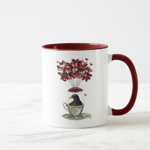 Blackbird In Teacup Mug