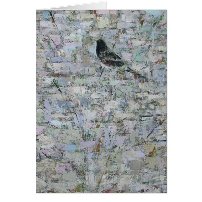 Blackbird in Tree 2012 (Front)